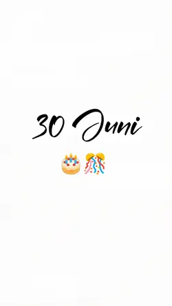hbd 30 juni