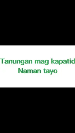 #TanunganMagkaPatid