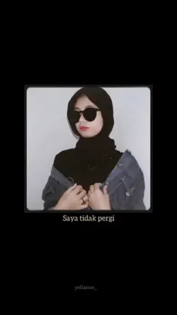 saya tidak pergi