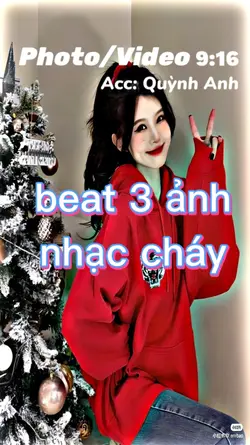 mẫu 3 ảnh nhạc cháy