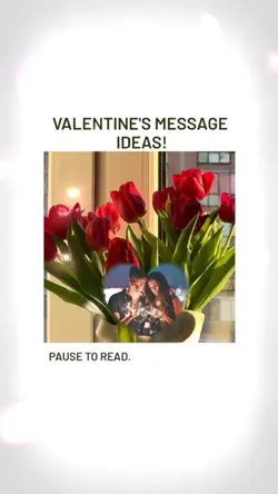 valetines message
