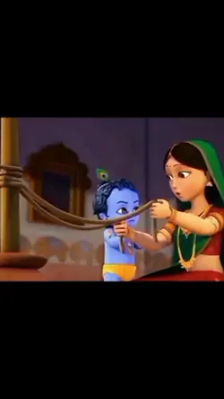 Krisna mau susu