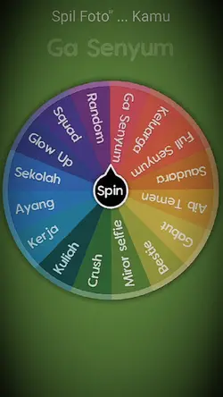 spin foto² ga senyum