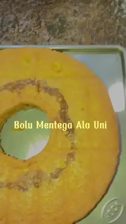 pembuatan bolu mente