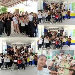 with teacher 