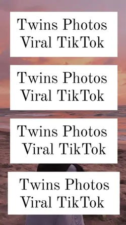 Twins x Foto Viral