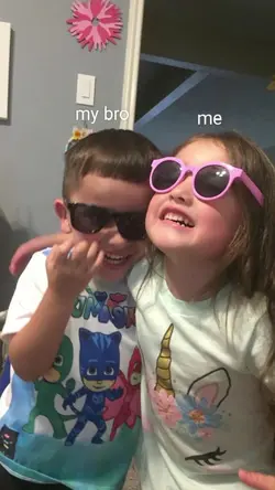 me and my bro