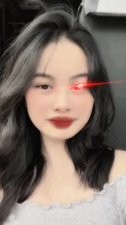 Slowmo laser eyes