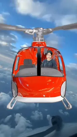 Naik Helikopter