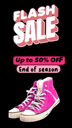 Flash Sale template
