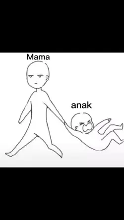 mama vs anak trend