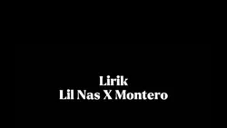 Lil Nas X Montero