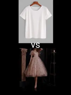 t shirt vs dress 