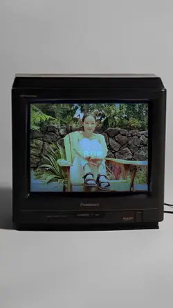 Mini vlog TV retro 