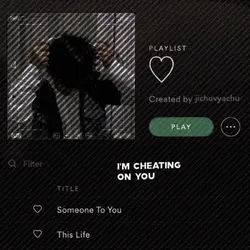 I'AM CHEATING ON YOU