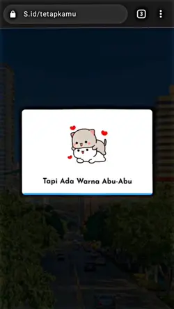 Halo ges aku kembali