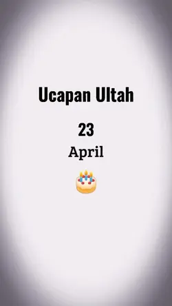 23 April HBD