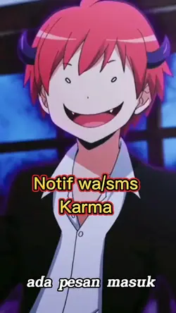 Notif wa/sms Karma