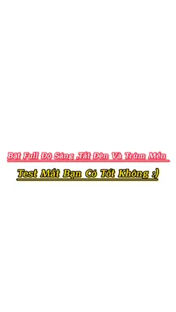 Mẫu Nháy Sáng 