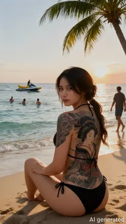 AI GIRL TATTOO