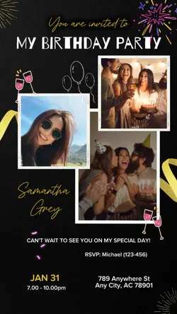 Birthday Invitation 