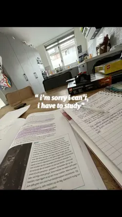 I have to study🎧