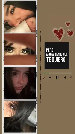 siento que te quiero