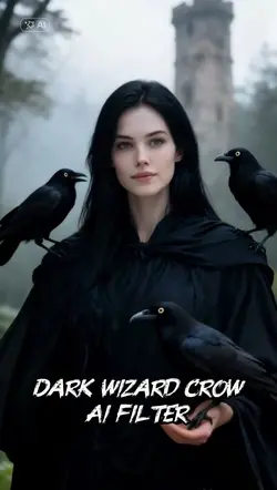 Ai Dark wizard crow