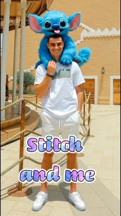 Stitch and me