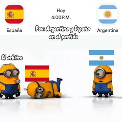 ESPAÑA VS ARGENTINA