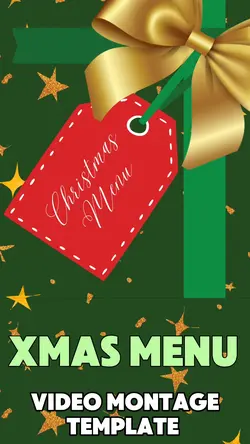 Christmas menu 