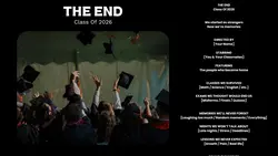 THE END CLAS OF 2026