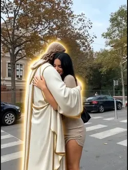 Jesus hug me 