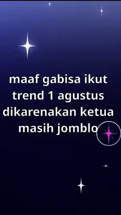 1 Agustus jomblo