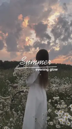 summer evening glow 