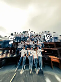 Efek 0,5 blur kece 