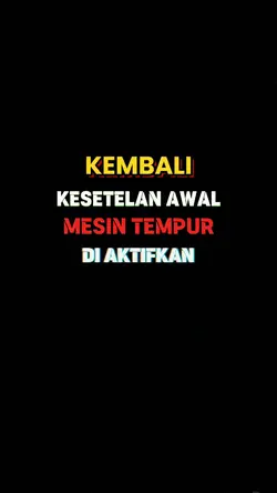 kesetelan awal