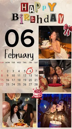 HBD 06 FEBRUARY