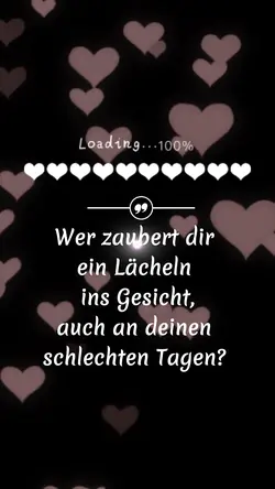 Ein Lächeln 