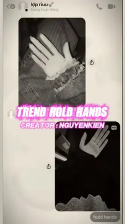 TREND HOLD HANDS