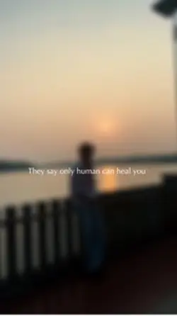 Only human can heall