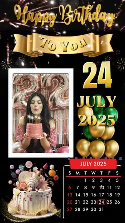 Birthday 24 July