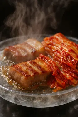 水晶焼きサムギョプサル