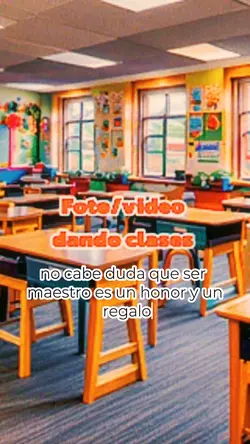 Soy Maestro/a 👩🏻🏫👨🏻🏫🍎🏫✏️📝