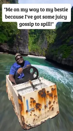 on my way