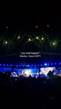 you look happier 