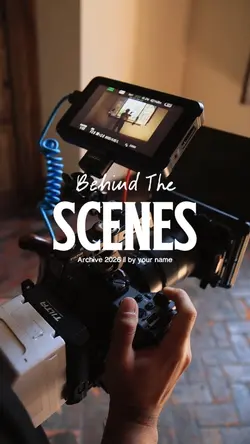 behind the scene