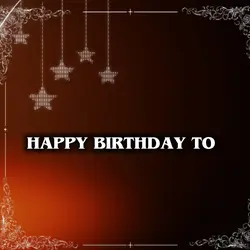 Happy birthday Toga