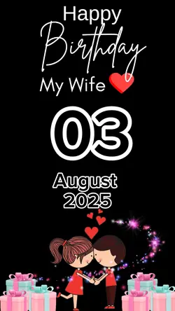 HBD Wife 03 August 