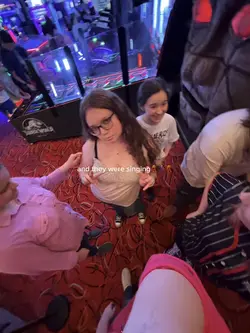 they were singing 